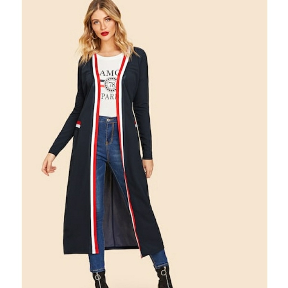 Duster Length Cardigan